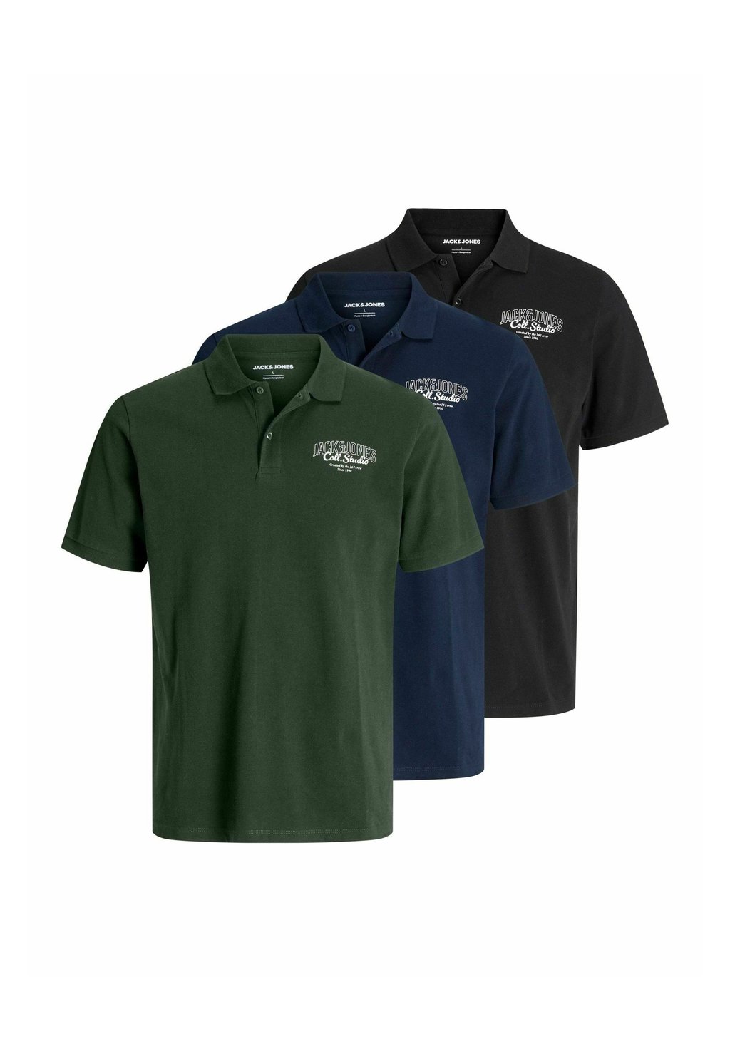 Рубашка поло 3ER-PACK Jack & Jones, черный
Рубашка поло 3ER-PACK Jack & Jones, черный