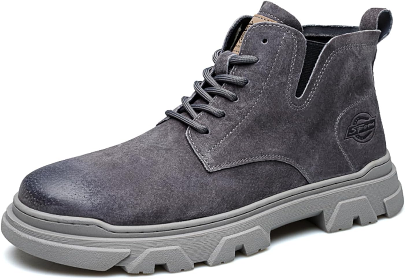 Мужские ретро ботинки выше щиколотки Челси с круглым носком водонепроницаемые классические ботинки Чакка для мужчин Мужские ботинки Abborora, серый
Мужские ретро ботинки выше щиколотки Челси с круглым носком водонепроницаемые классические ботинки Чакка для мужчин Мужские ботинки Abborora, серый