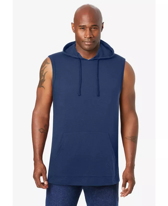 Брюки и верхняя одежда большого размера: облегченная худи-футболка Muscle Hoodie Tee KingSize, синий
Брюки и верхняя одежда большого размера: облегченная худи-футболка Muscle Hoodie Tee KingSize, синий