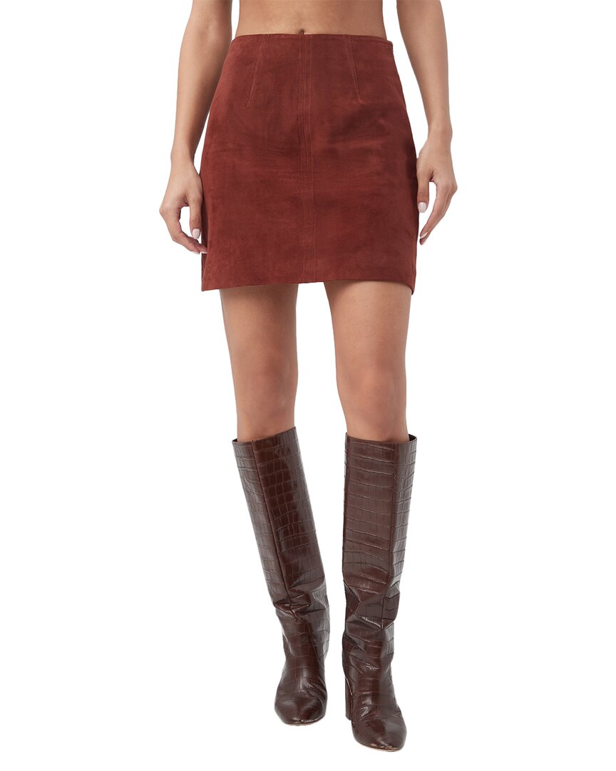 Трина Тюрк Завышенная талия Рико 2 Юбка из замши Trina Turk, коричневый 
Трина Тюрк Завышенная талия Рико 2 Юбка из замши Trina Turk, коричневый