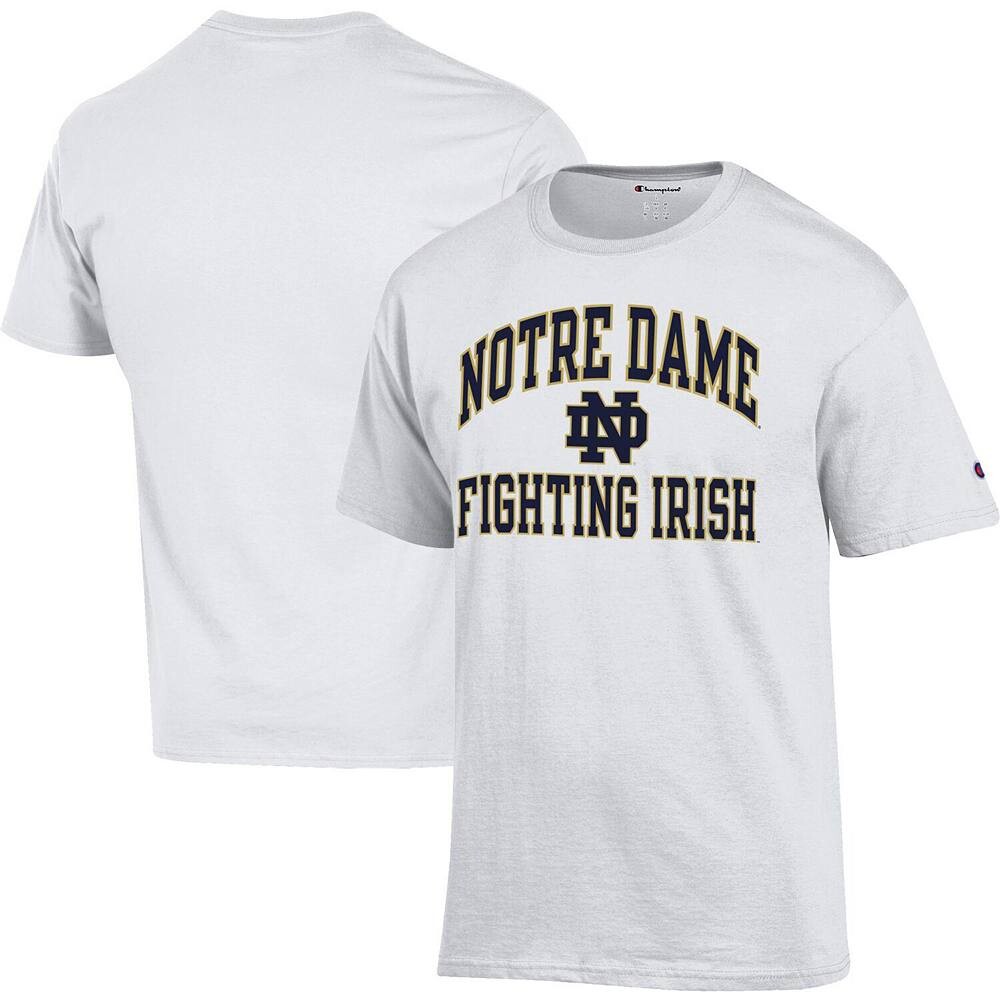 Мужская белая футболка Champion Notre Dame Fighting Irish High Motor, цвет Ntd White
Мужская белая футболка Champion Notre Dame Fighting Irish High Motor, цвет Ntd White