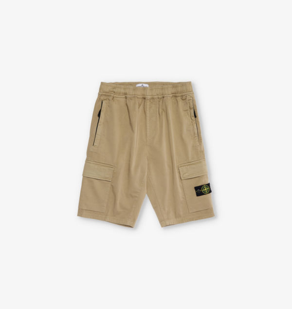Короткие брюки Brand-Patch из эластичного хлопка с несколькими карманами 14 лет Stone Island, цвет deserto
Короткие брюки Brand-Patch из эластичного хлопка с несколькими карманами 14 лет Stone Island, цвет deserto
