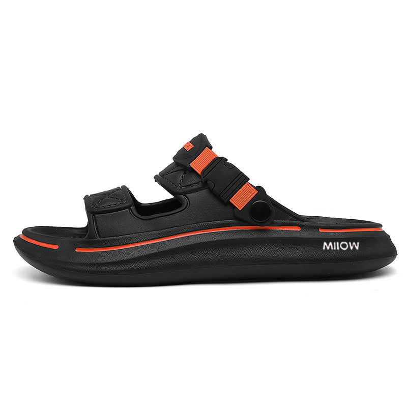 MIIOW Пляжные сандалии мужские черно-серые/черно-оранжевые/черно-фиолетовые/бежево-коричневые - черно-оранжевые, цвет Black Orange
MIIOW Пляжные сандалии мужские черно-серые/черно-оранжевые/черно-фиолетовые/бежево-коричневые - черно-оранжевые, цвет Black Orange