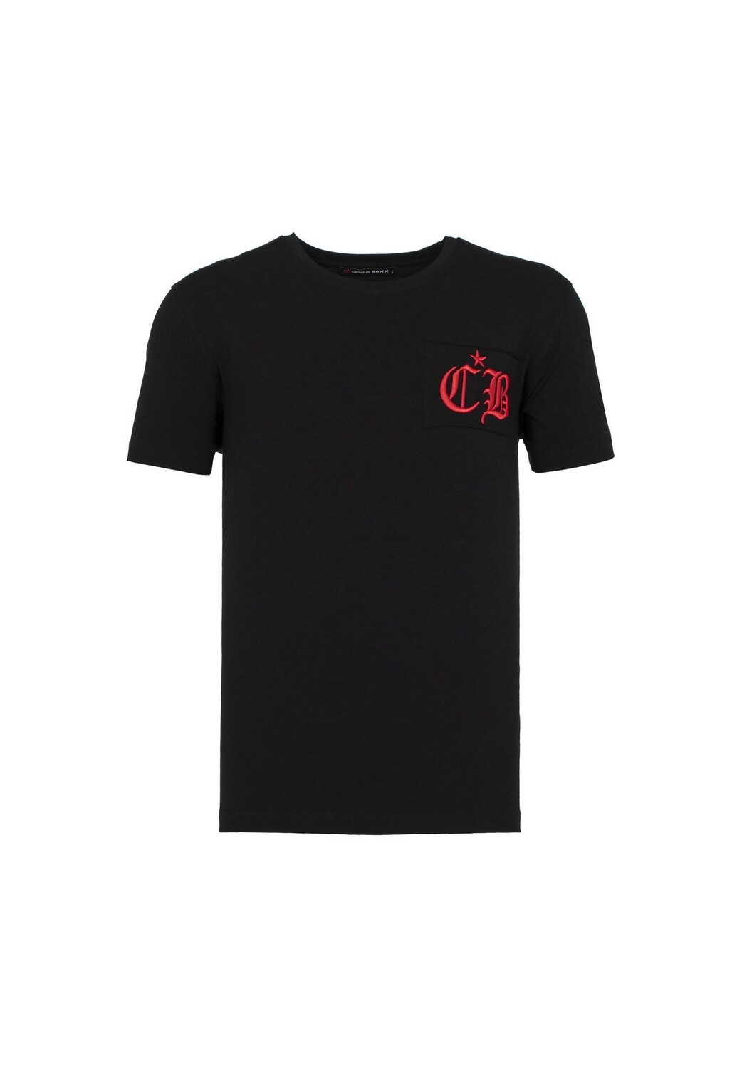 Футболка с современным круглым вырезом CIPO & BAXX, черный
Футболка с современным круглым вырезом CIPO & BAXX, черный