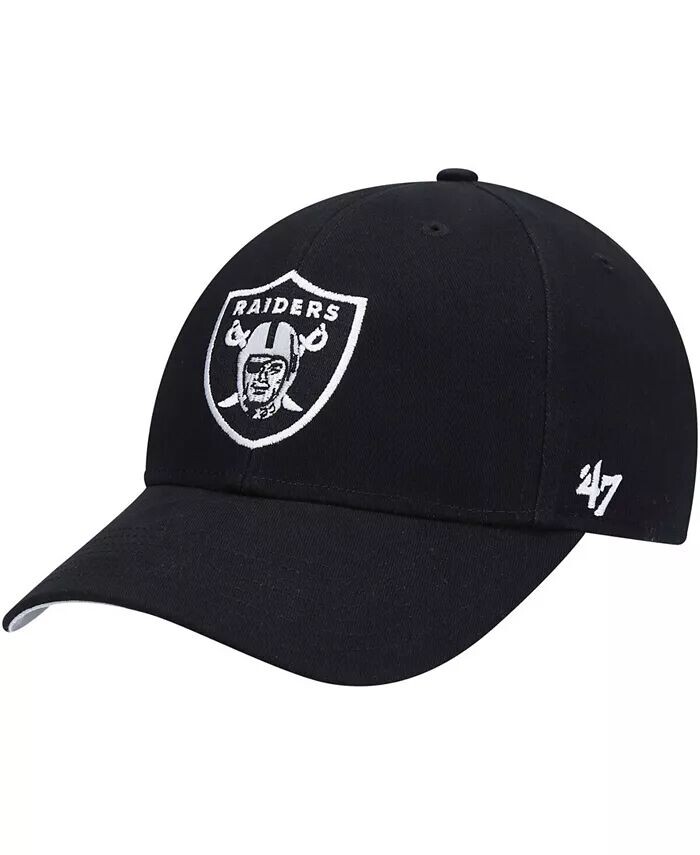 Черная базовая регулируемая кепка MVP Little Boys and Girls Las Vegas Raiders '47 Brand
Черная базовая регулируемая кепка MVP Little Boys and Girls Las Vegas Raiders '47 Brand