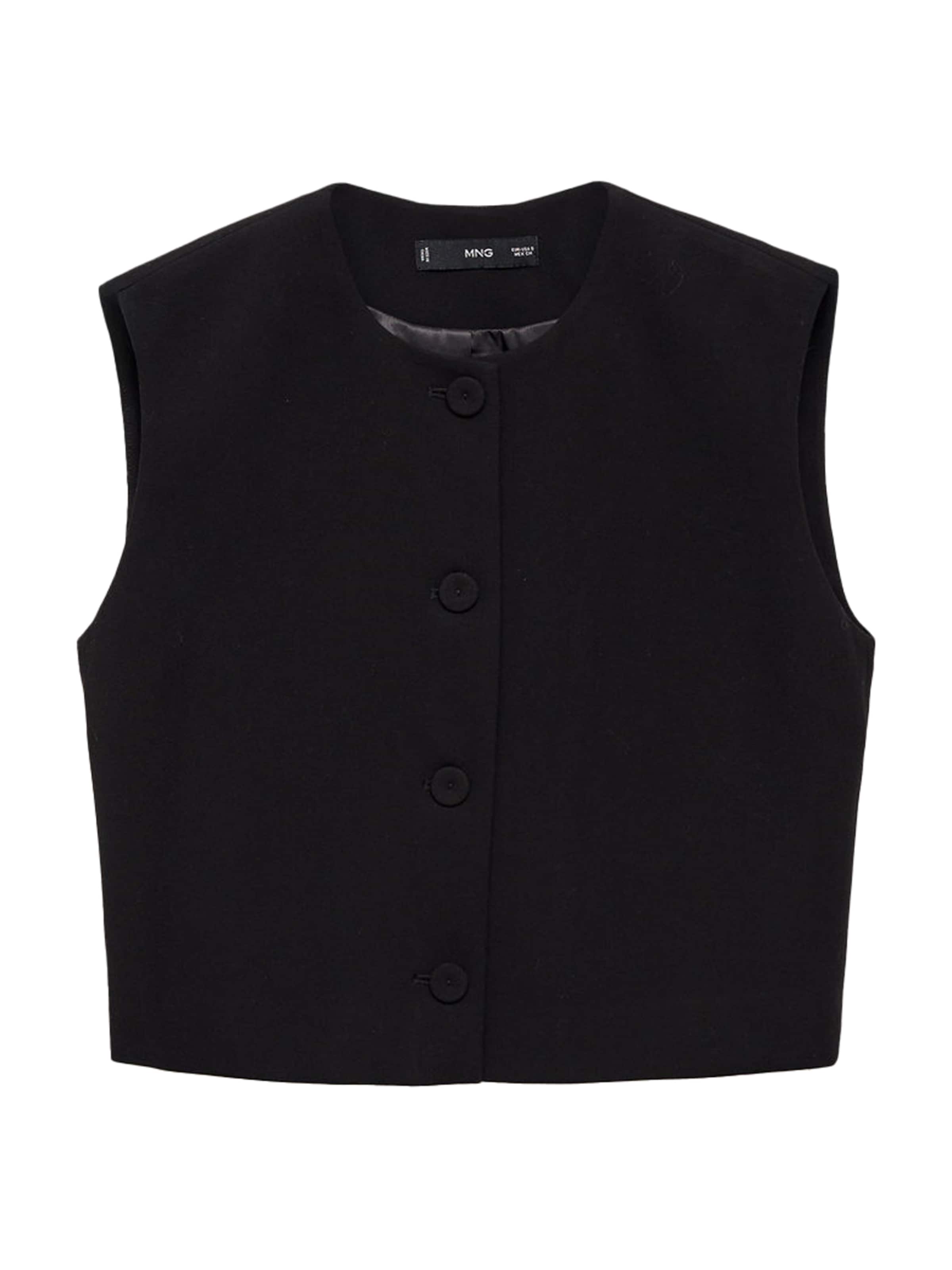 MANGO Жилет 'Cagliari' в черном цвете
MANGO Жилет 'Cagliari' в черном цвете