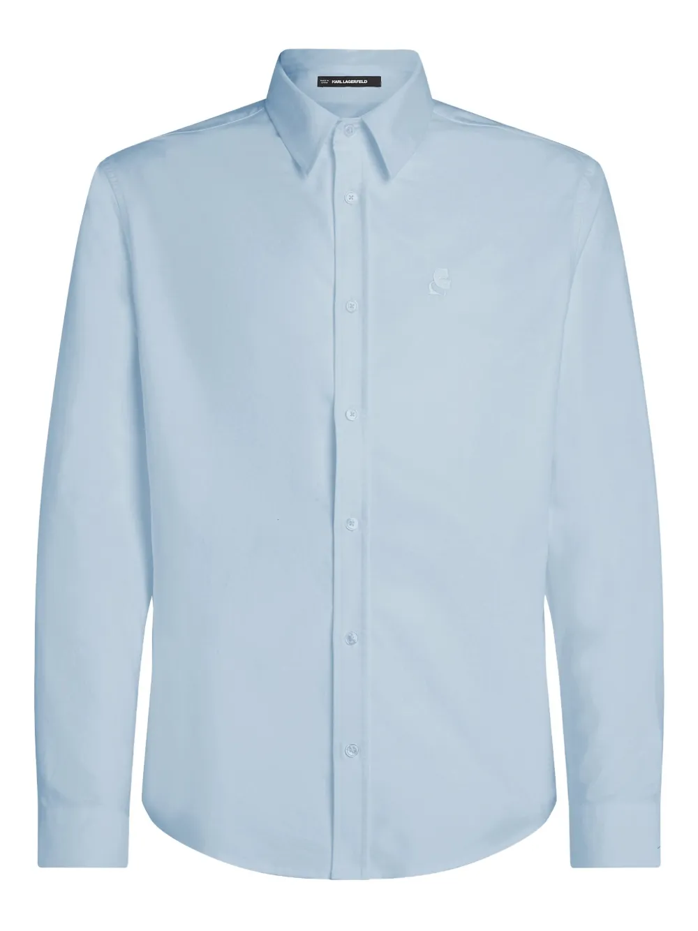 Вышитая рубашка Оксфорд KARL LAGERFELD, синий
Вышитая рубашка Оксфорд KARL LAGERFELD, синий