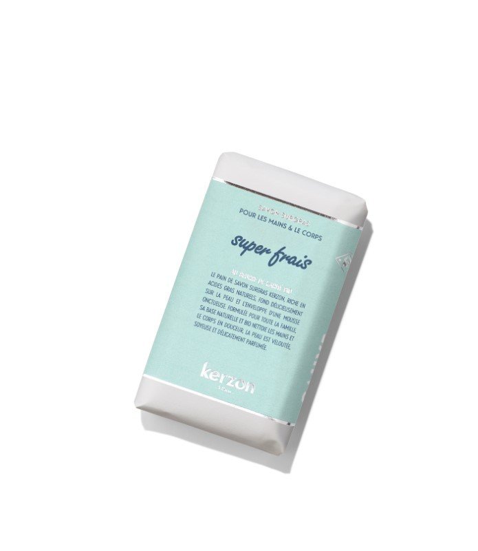 Kerzon - Парфюмированное ультра-насыщенное мыло 100 г - Super Frais, кедр и иланг
Kerzon - Парфюмированное ультра-насыщенное мыло 100 г - Super Frais, кедр и иланг
