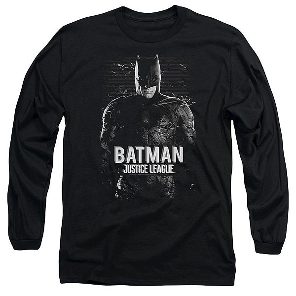 Футболка с длинным рукавом Justice League Batman для взрослых Licensed Character
Футболка с длинным рукавом Justice League Batman для взрослых Licensed Character