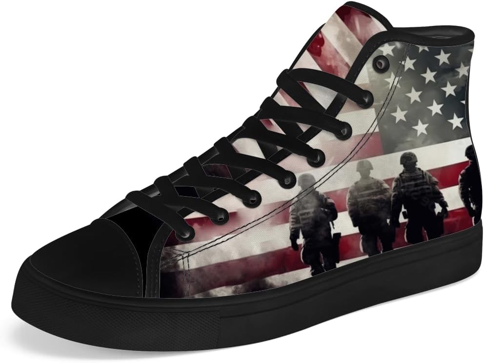 Ветеранские высокие кеды из ткани для мужчин и женщин, высокие сникерсы на шнуровке, повседневная обувь, подарок для мамы и папы Chebing, синий
Ветеранские высокие кеды из ткани для мужчин и женщин, высокие сникерсы на шнуровке, повседневная обувь, подарок для мамы и папы Chebing, синий