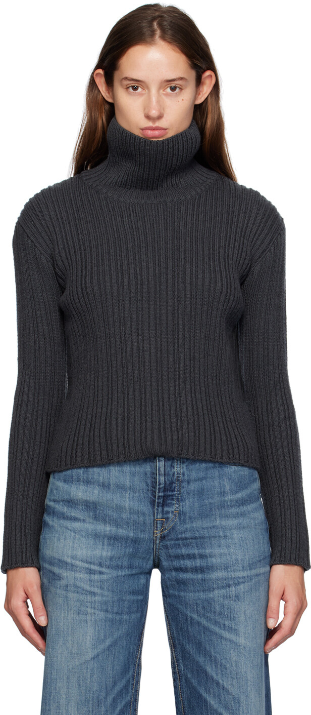 Серая Компактная Водолазка-Воронка OUR LEGACY
Серая Компактная Водолазка-Воронка OUR LEGACY