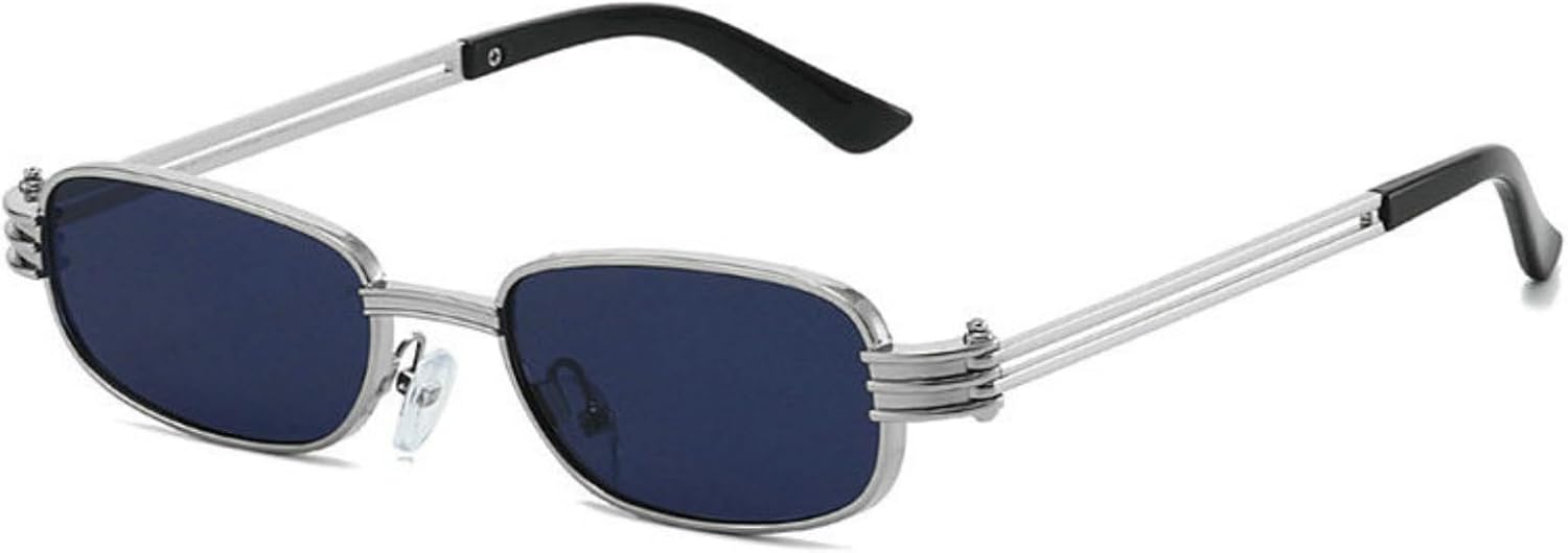 Willochra Модные прямоугольные солнцезащитные очки для женщин, винтажные маленькие квадратные солнцезащитные очки в стиле ретро с узкой золотой оправой, черные панк-очки, C2
Willochra Модные прямоугольные солнцезащитные очки для женщин, винтажные маленькие квадратные солнцезащитные очки в стиле ретро с узкой золотой оправой, черные панк-очки, C2