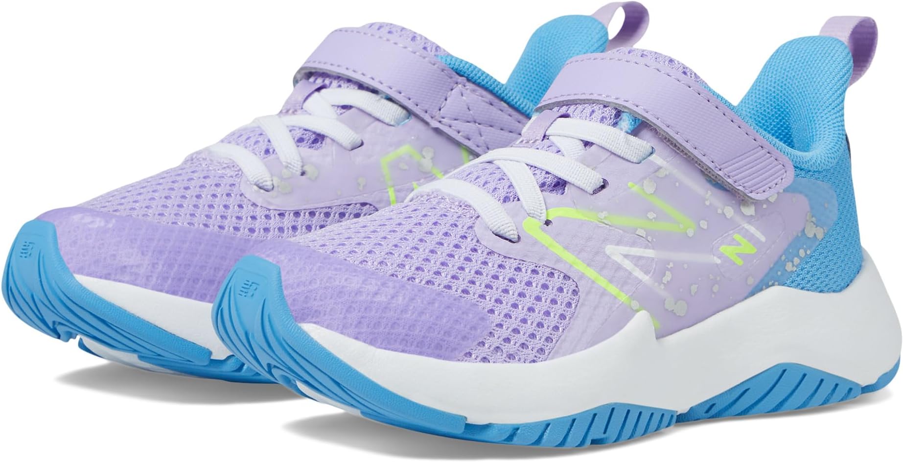 Кроссовки New Balance Kids Rave Run v2 Bungee Lace with Top Strap, Lilac Glo/Sky Blue
Кроссовки New Balance Kids Rave Run v2 Bungee Lace with Top Strap, Lilac Glo/Sky Blue