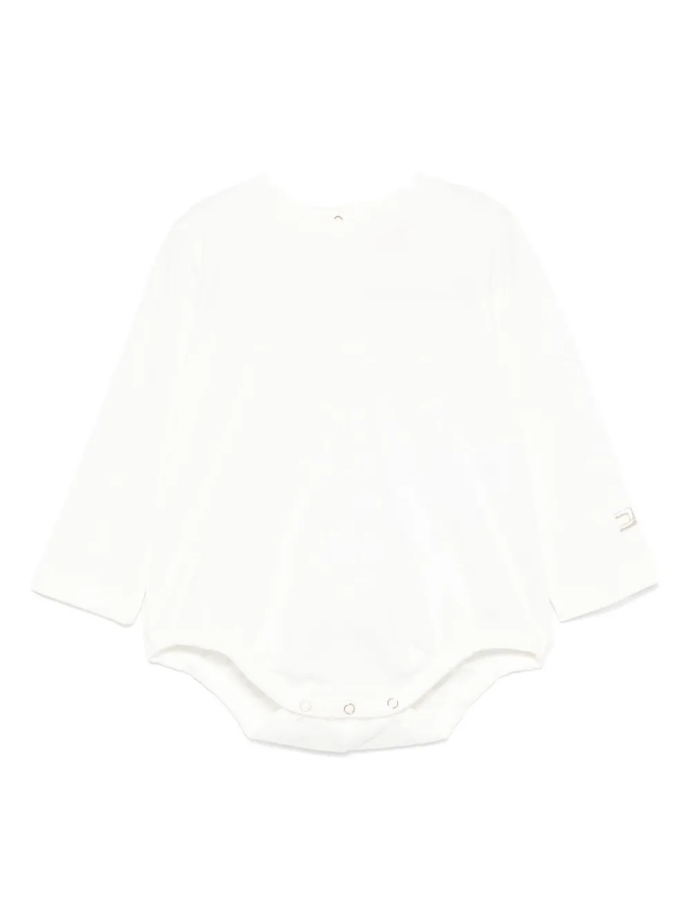 Боди с длинными рукавами и пуговицами Elisabetta Franchi La Mia Bambina, белый
Боди с длинными рукавами и пуговицами Elisabetta Franchi La Mia Bambina, белый