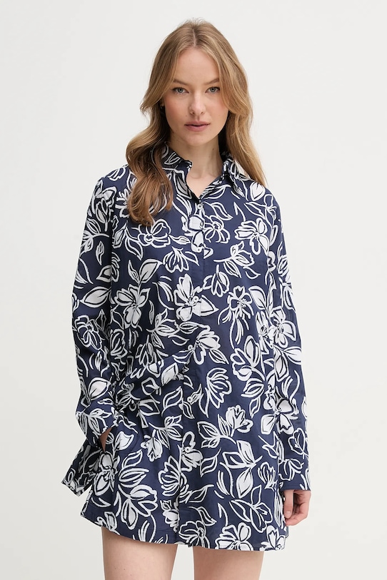 Хлопковый комплект Lauren Ralph Lauren, темно-синий
Хлопковый комплект Lauren Ralph Lauren, темно-синий