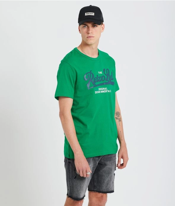Футболка Asheville Retro Jeans, зеленый 
Футболка Asheville Retro Jeans, зеленый
