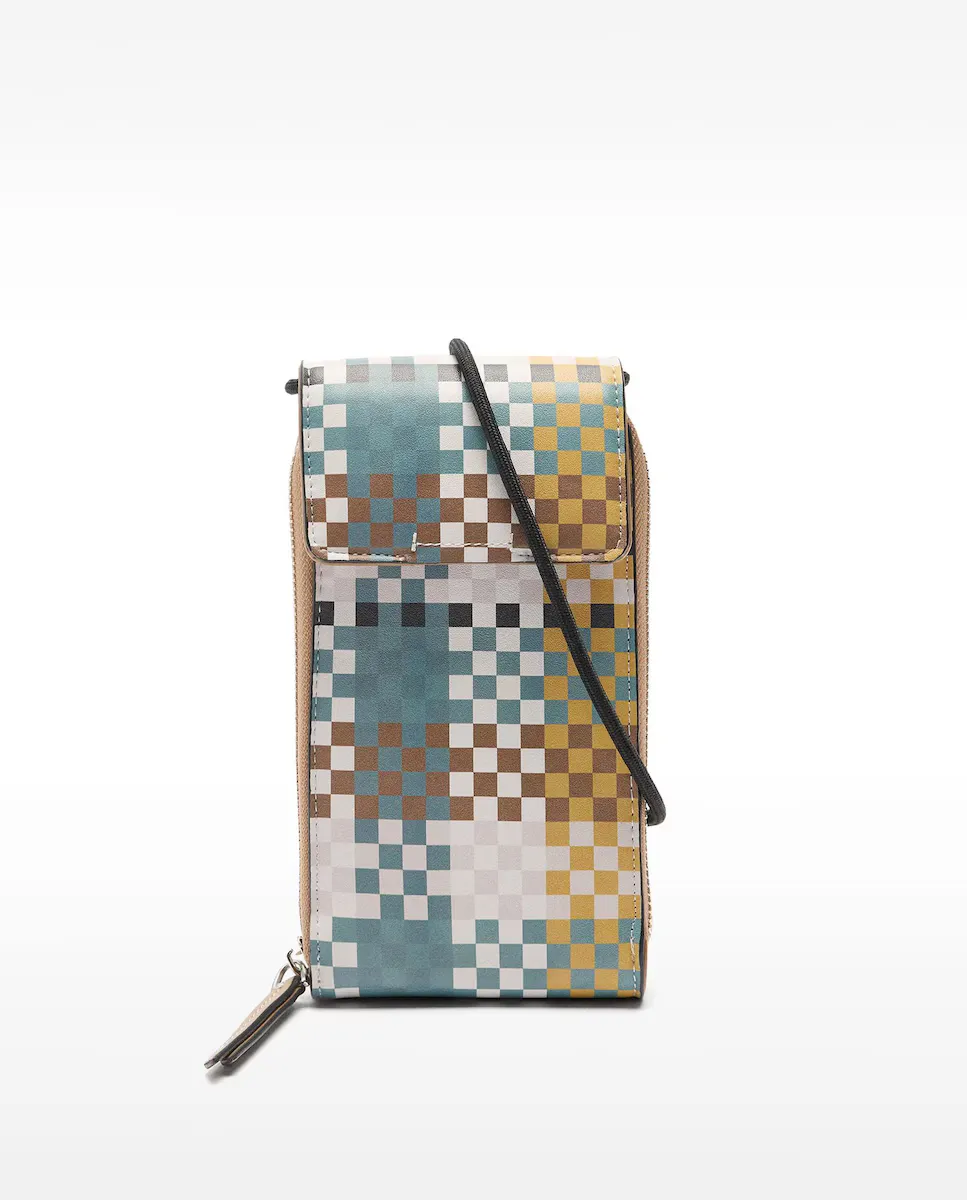 Мобильная сумка-трансформируемая в сумку через плечо с клапаном и магнитной застежкой с принтом виши Parfois, многоцветный
Мобильная сумка-трансформируемая в сумку через плечо с клапаном и магнитной застежкой с принтом виши Parfois, многоцветный