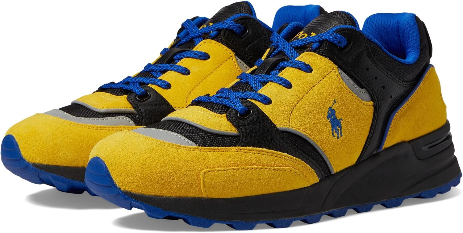 Кроссовки Trackster 200 Polo Ralph Lauren, черный, Черный;желтый, Кроссовки Trackster 200 Polo Ralph Lauren, черный 
Кроссовки Trackster 200 Polo Ralph Lauren, черный, Черный;желтый, Кроссовки Trackster 200 Polo Ralph Lauren, черный