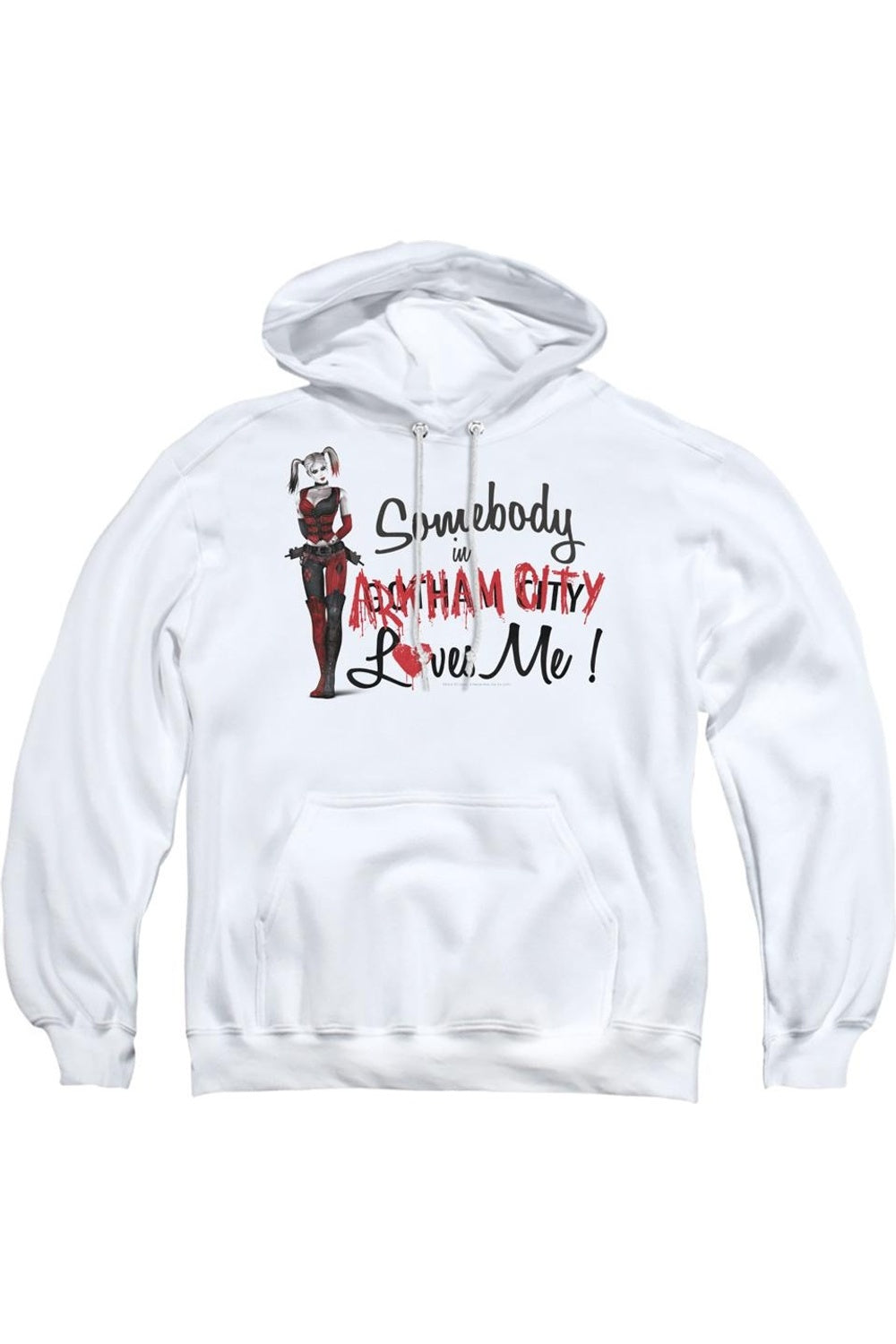 Толстовка с капюшоном Batman Arkham City Somebody Loves Me для взрослых Gildan, белый
Толстовка с капюшоном Batman Arkham City Somebody Loves Me для взрослых Gildan, белый