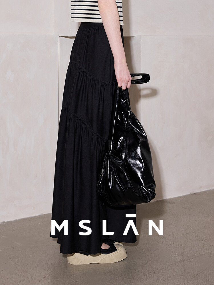 Юбка-миди эластичная Mslan с высокой талией, черный
Юбка-миди эластичная Mslan с высокой талией, черный