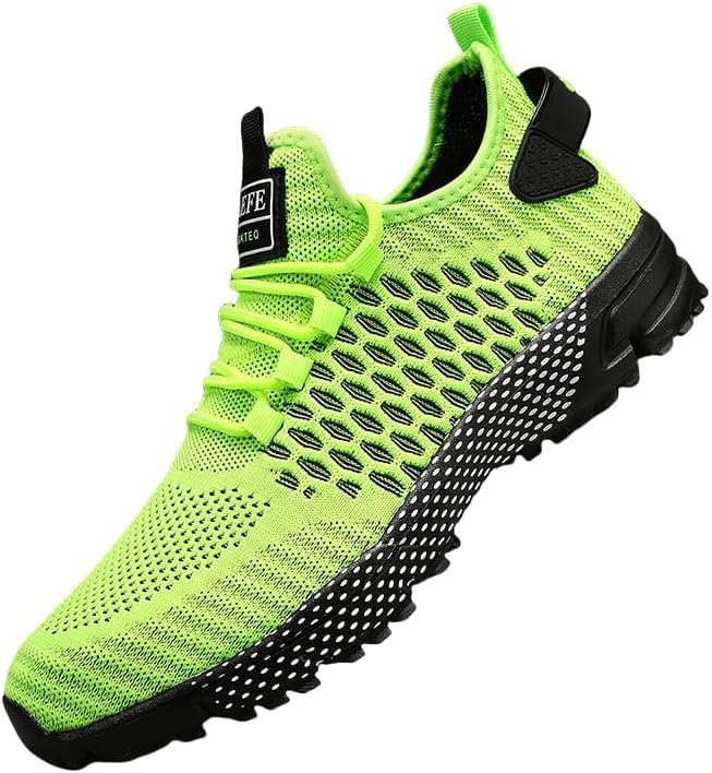 Мужские дышащие кроссовки из сетки - ультракомфортные, с противоскользящей подошвой, идеально подходят для бега, баскетбола, тенниса и повседневной носки - легкие и стильные для активных мужчин Hoalox, зеленый
Мужские дышащие кроссовки из сетки - ультракомфортные, с противоскользящей подошвой, идеально подходят для бега, баскетбола, тенниса и повседневной носки - легкие и стильные для активных мужчин Hoalox, зеленый