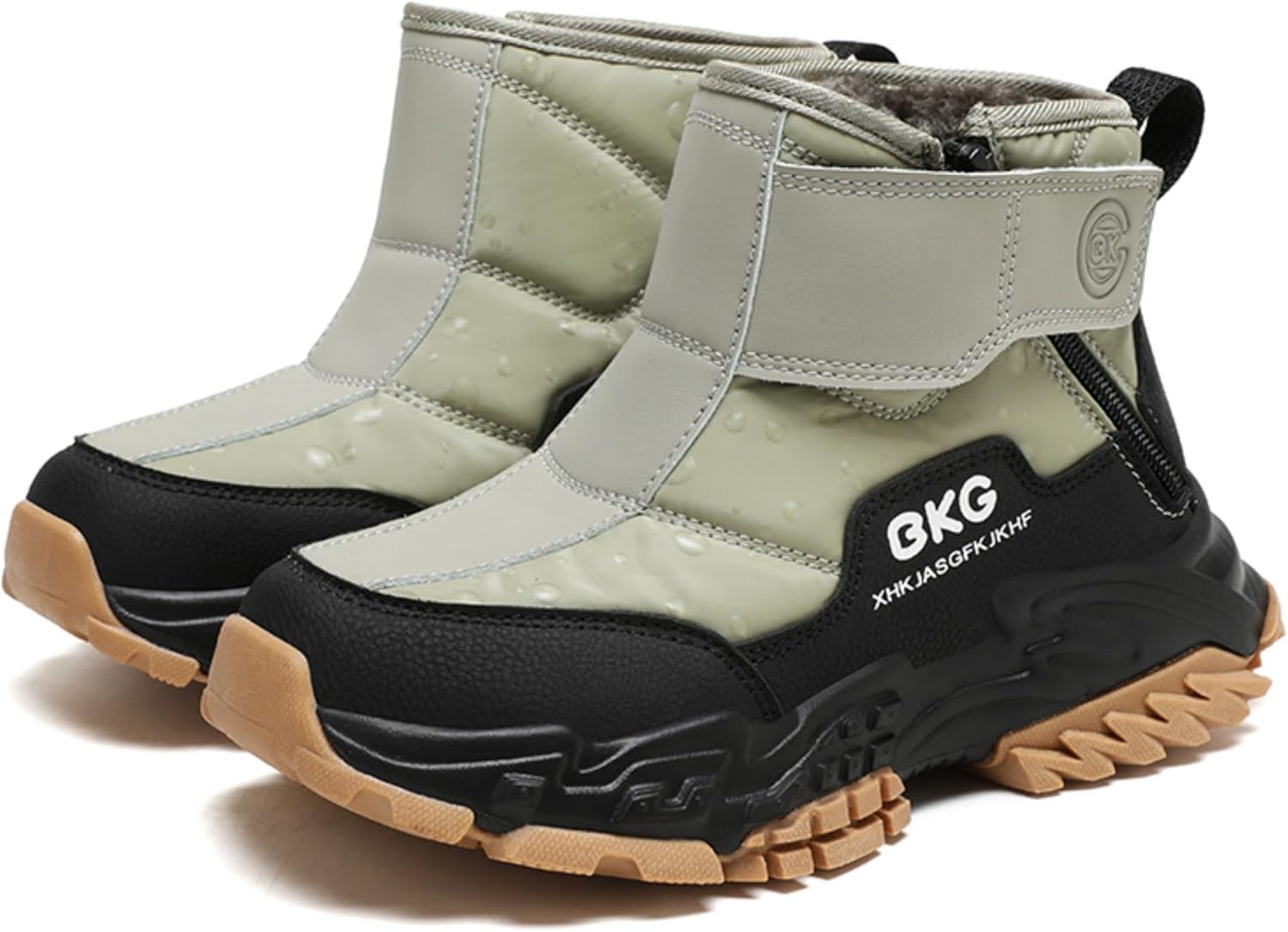 Детские зимние ботинки на снег, водонепроницаемые, для мальчиков и девочек, детей и подростков, с противоскользящей подошвой, застежкой-липучкой и молнией, с утепленной подкладкой для активного отдыха на холоде BKGywcs, Light Green
Детские зимние ботинки на снег, водонепроницаемые, для мальчиков и девочек, детей и подростков, с противоскользящей подошвой, застежкой-липучкой и молнией, с утепленной подкладкой для активного отдыха на холоде BKGywcs, Light Green