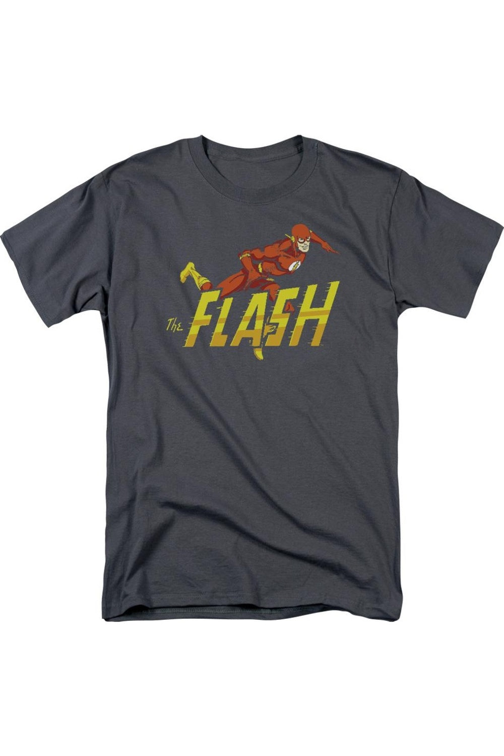 Футболка с коротким рукавом для взрослых DC Comics Flash 8 Bit Flash Gildan, черный 
Футболка с коротким рукавом для взрослых DC Comics Flash 8 Bit Flash Gildan, черный