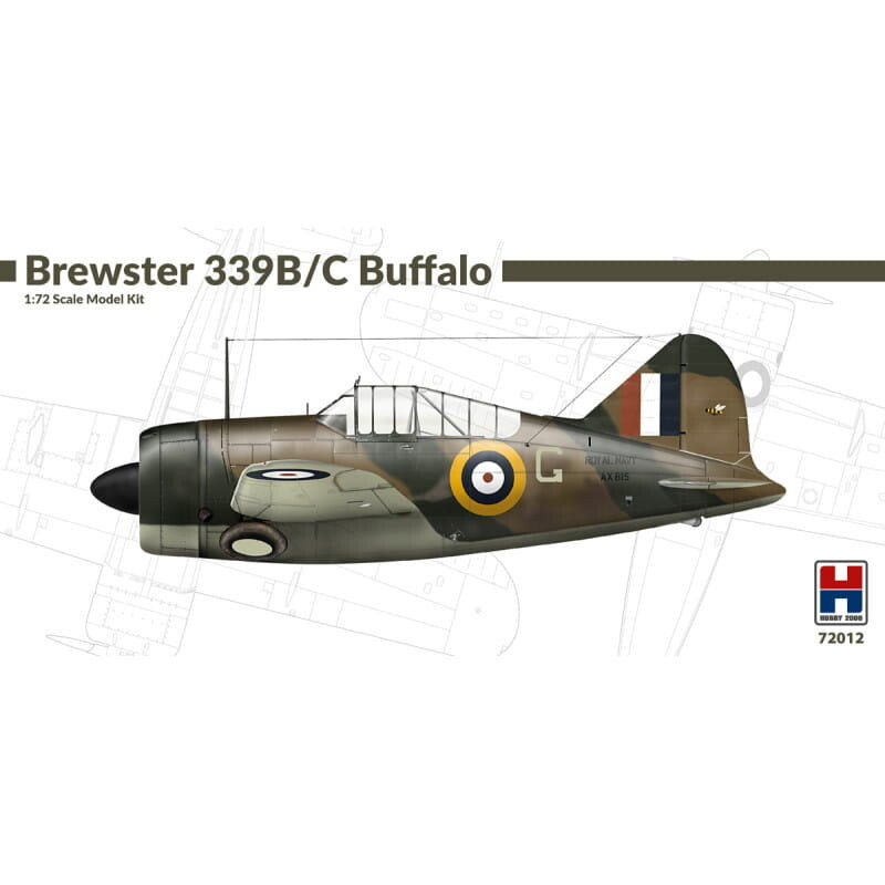 Брюстер 339 B/C Buffalo 1:72 Hobby 2000 72012
Брюстер 339 B/C Buffalo 1:72 Hobby 2000 72012