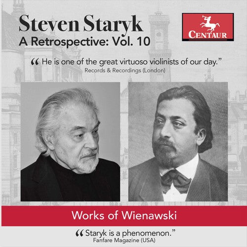 CD диск Wieniawski / Staryk / Deslauriers: Restrospective, 10 
CD диск Wieniawski / Staryk / Deslauriers: Restrospective, 10
