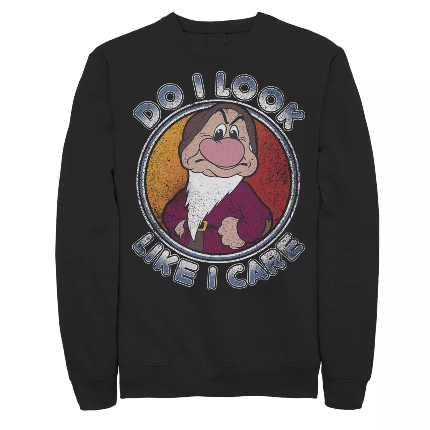 Мужской пуловер «Белоснежка и семь гномов Grumpy Do I Look Like I Care» Disney
Мужской пуловер «Белоснежка и семь гномов Grumpy Do I Look Like I Care» Disney