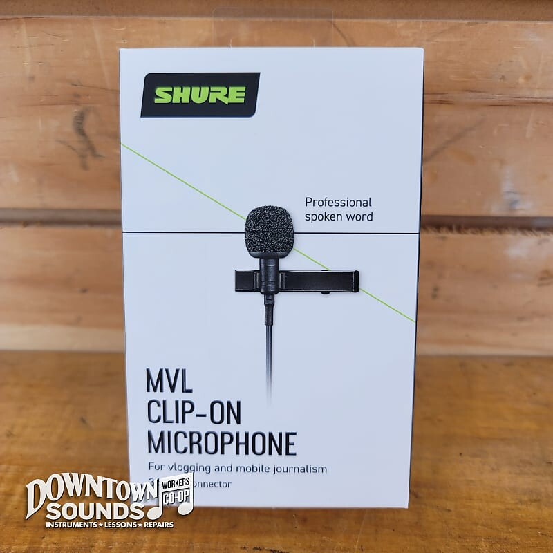 Конденсаторный петличный микрофон Shure MOTIV MVL Omnidirectional USB / Lightning Lavalier Microphone
Конденсаторный петличный микрофон Shure MOTIV MVL Omnidirectional USB / Lightning Lavalier Microphone
