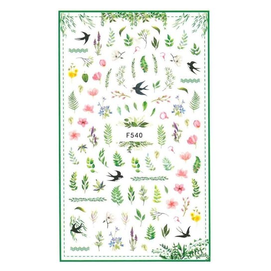 Тонкие самоклеящиеся наклейки для ногтей - F540, Molly Lac
Тонкие самоклеящиеся наклейки для ногтей - F540, Molly Lac