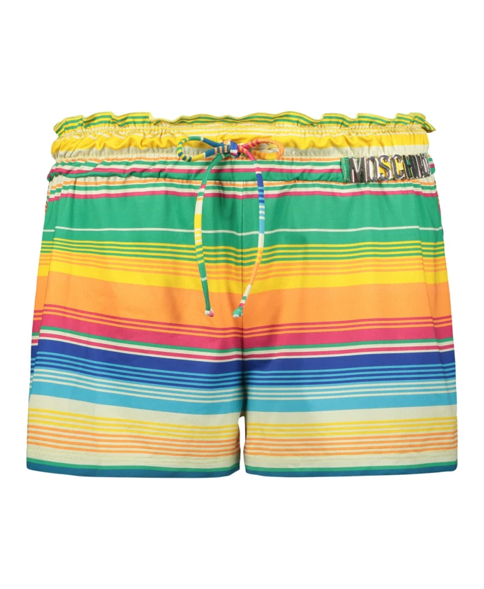 Шелковые шорты с эластичным поясом на шнуровке. Moschino, мультиколор
Шелковые шорты с эластичным поясом на шнуровке. Moschino, мультиколор