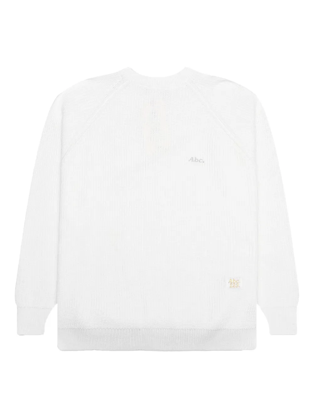 Ребристый свитер с круглым вырезом Advisory Board Crystals, белый
Ребристый свитер с круглым вырезом Advisory Board Crystals, белый