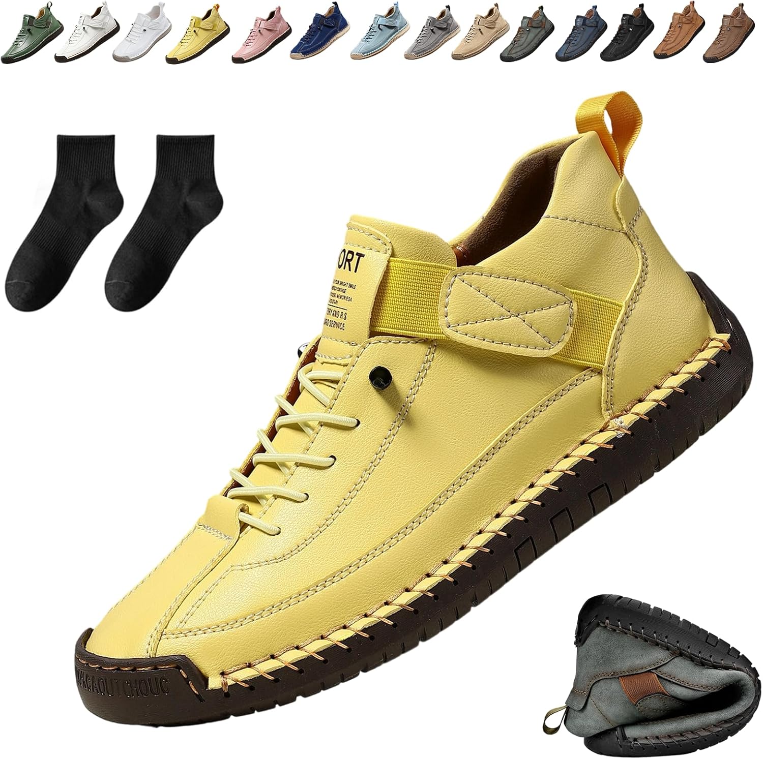 Удобные ортопедические кроссовки Ufladi, 2026 год. Новые, унисекс, ручная работа, кожаные, удобные, с поддержкой свода стопы, желтый
Удобные ортопедические кроссовки Ufladi, 2026 год. Новые, унисекс, ручная работа, кожаные, удобные, с поддержкой свода стопы, желтый