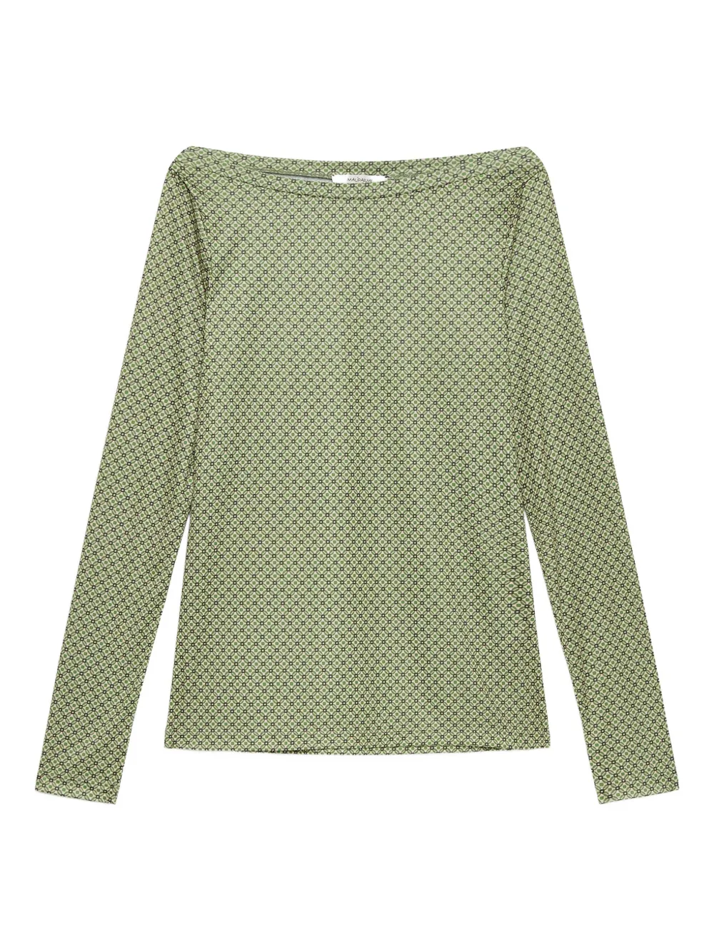 Футболка с геометрическим узором и вырезом-лодочкой MALIPARMI, зеленый
Футболка с геометрическим узором и вырезом-лодочкой MALIPARMI, зеленый