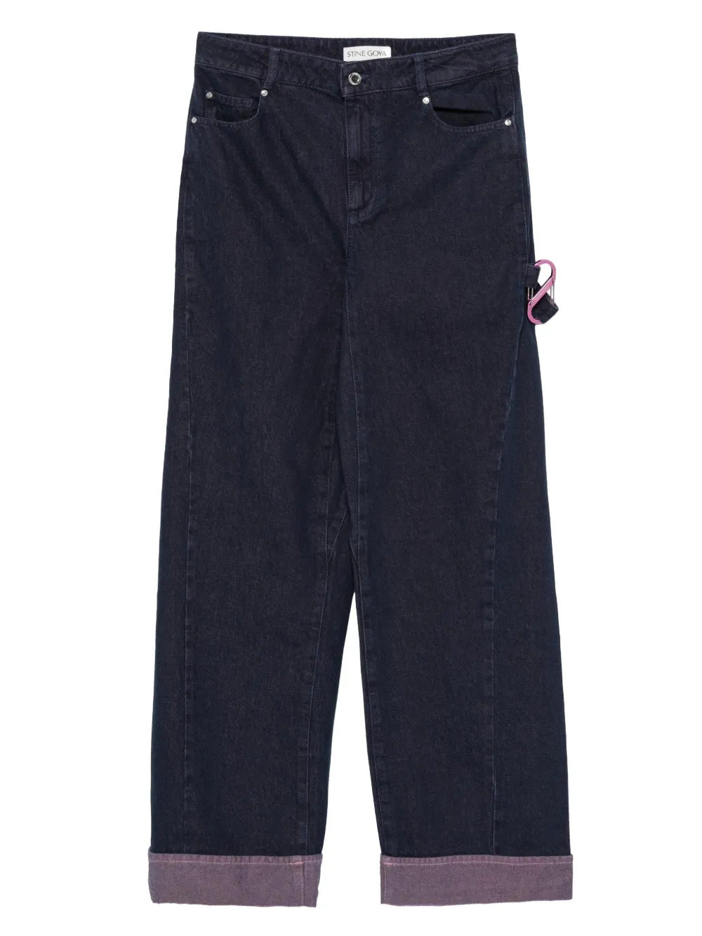 Джинсы с пятью карманами и подвернутыми краями Stine Goya, синий
Джинсы с пятью карманами и подвернутыми краями Stine Goya, синий