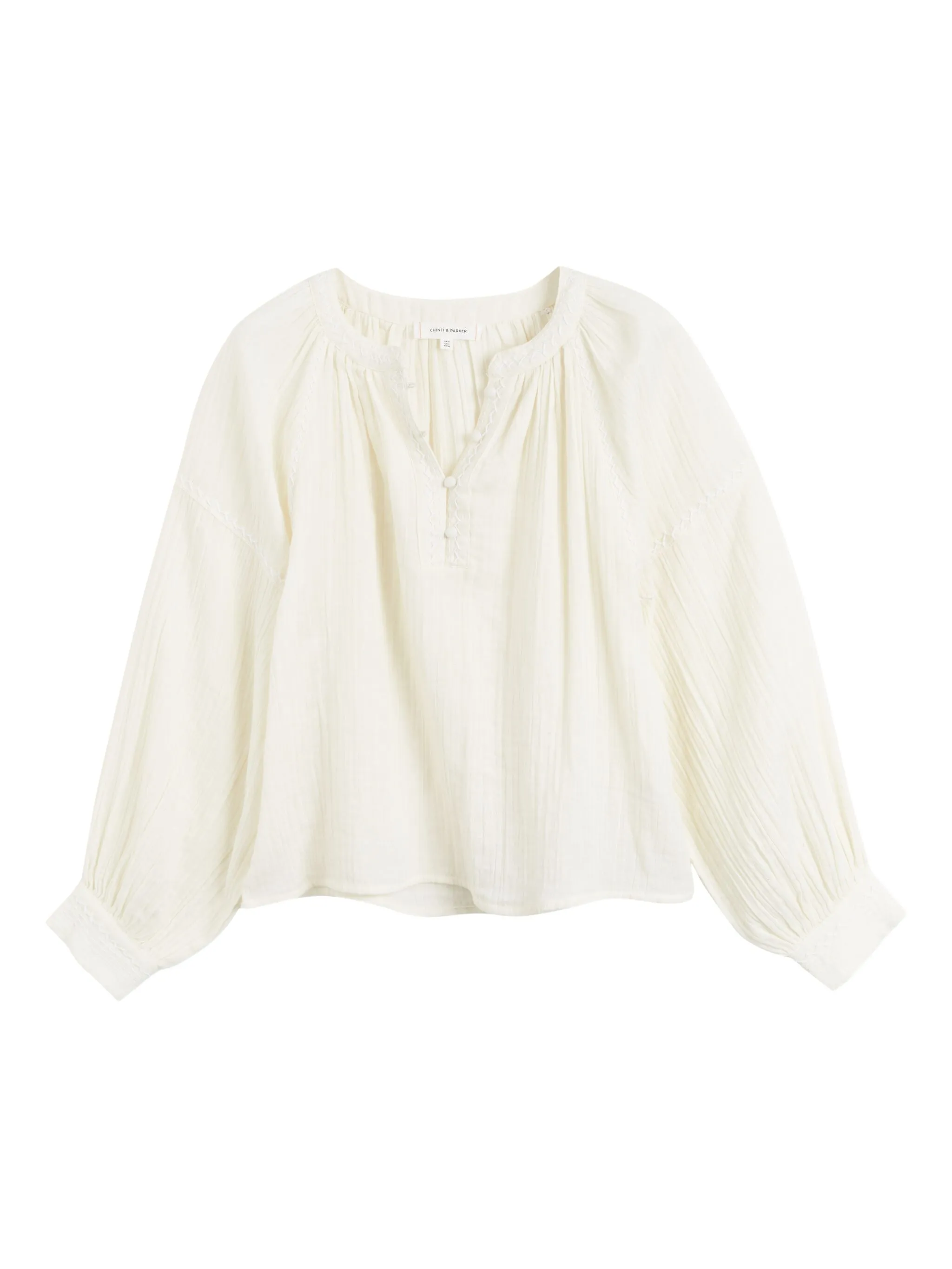 Блузка St. Tropez с вышивкой Chinti & Parker, нейтральный
Блузка St. Tropez с вышивкой Chinti & Parker, нейтральный