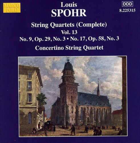 CD диск Spohr / Moscow Philharmonic Concertino String: String Quartets (Complete)
CD диск Spohr / Moscow Philharmonic Concertino String: String Quartets (Complete)