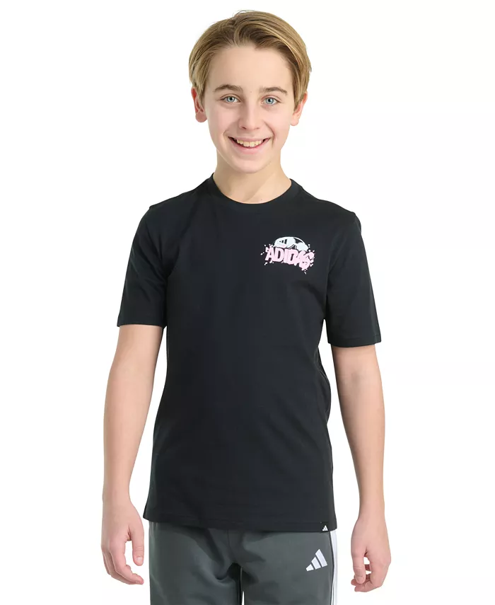 Футболка с коротким рукавом Big Boy и принтом в футбольной тематике adidas, мультиколор
Футболка с коротким рукавом Big Boy и принтом в футбольной тематике adidas, мультиколор