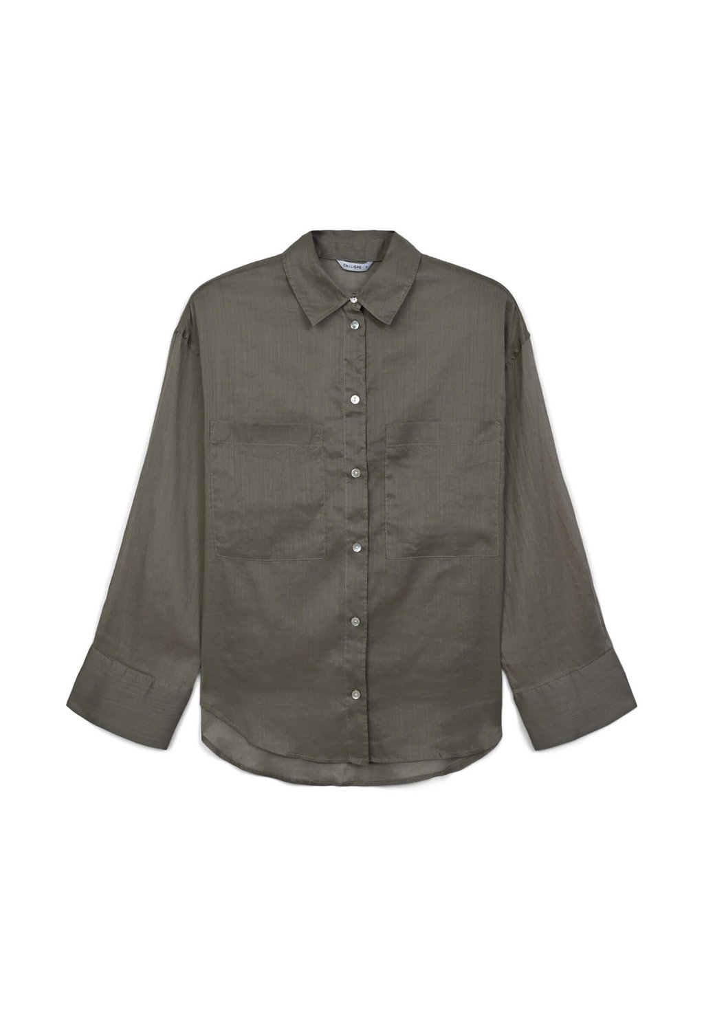 Блузка на пуговицах Calliope, коричневый
Блузка на пуговицах Calliope, коричневый