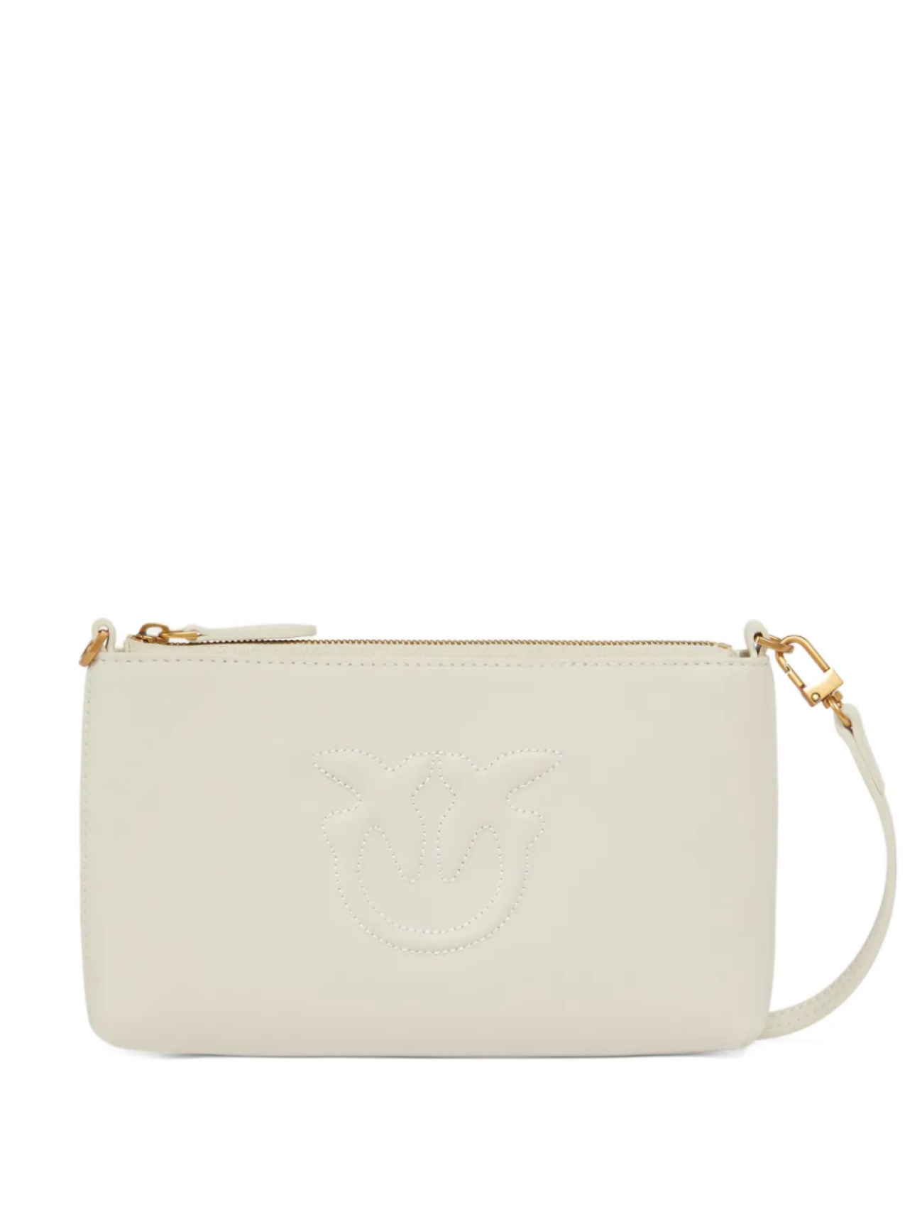 Клатч с тисненым логотипом PINKO, белый
Клатч с тисненым логотипом PINKO, белый