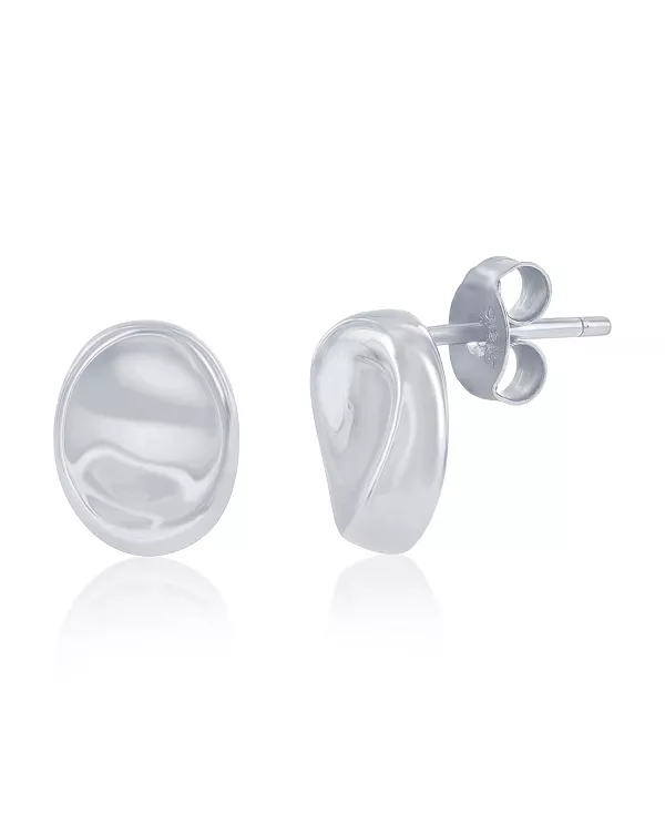 Овальный полированный серебряный гвоздик Simona, silver
Овальный полированный серебряный гвоздик Simona, silver