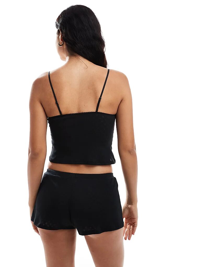 Комбез Dorina с бутоном розы, черный цвет 
Комбез Dorina с бутоном розы, черный цвет