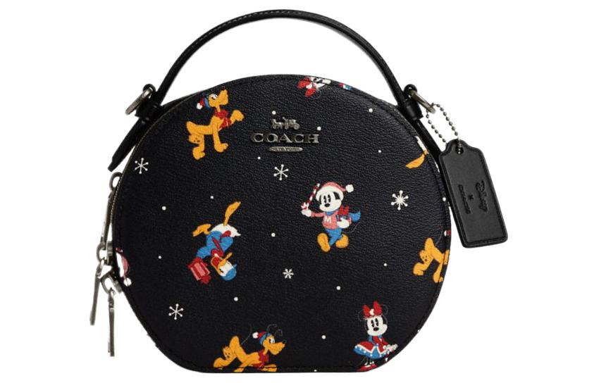 Canteen 18 Collaboration Кожаная сумка из коровьей кожи, Сумка через плечо, Кросс-боди Трубы Женская Черная COACH
Canteen 18 Collaboration Кожаная сумка из коровьей кожи, Сумка через плечо, Кросс-боди Трубы Женская Черная COACH