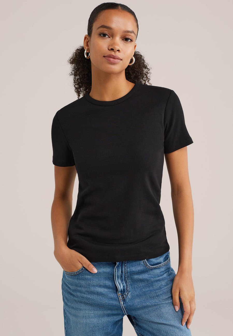Футболка WE Fashion Basic T-shirt, Black, Черный, Футболка WE Fashion Basic T-shirt, Black
Футболка WE Fashion Basic T-shirt, Black, Черный, Футболка WE Fashion Basic T-shirt, Black