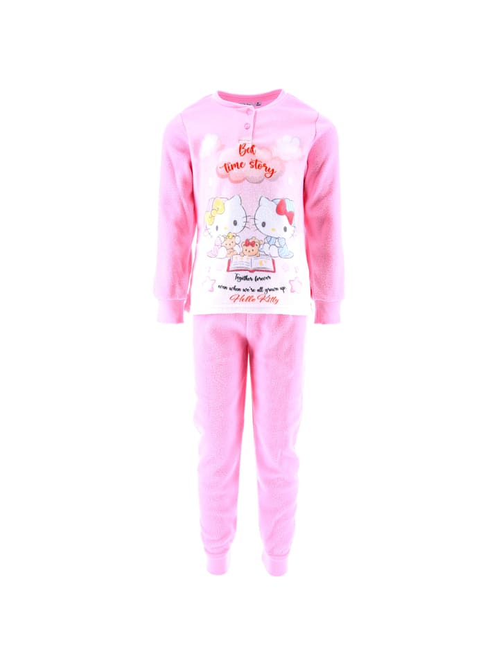 Флисовая пижама Hello Kitty розового цвета
Флисовая пижама Hello Kitty розового цвета