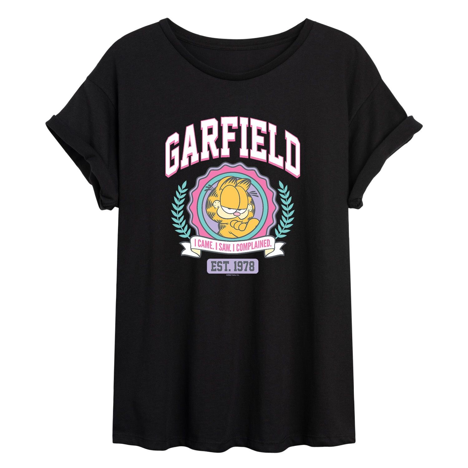 Струящаяся футболка Junior's Garfield Collegiate Licensed Character 
Струящаяся футболка Junior's Garfield Collegiate Licensed Character