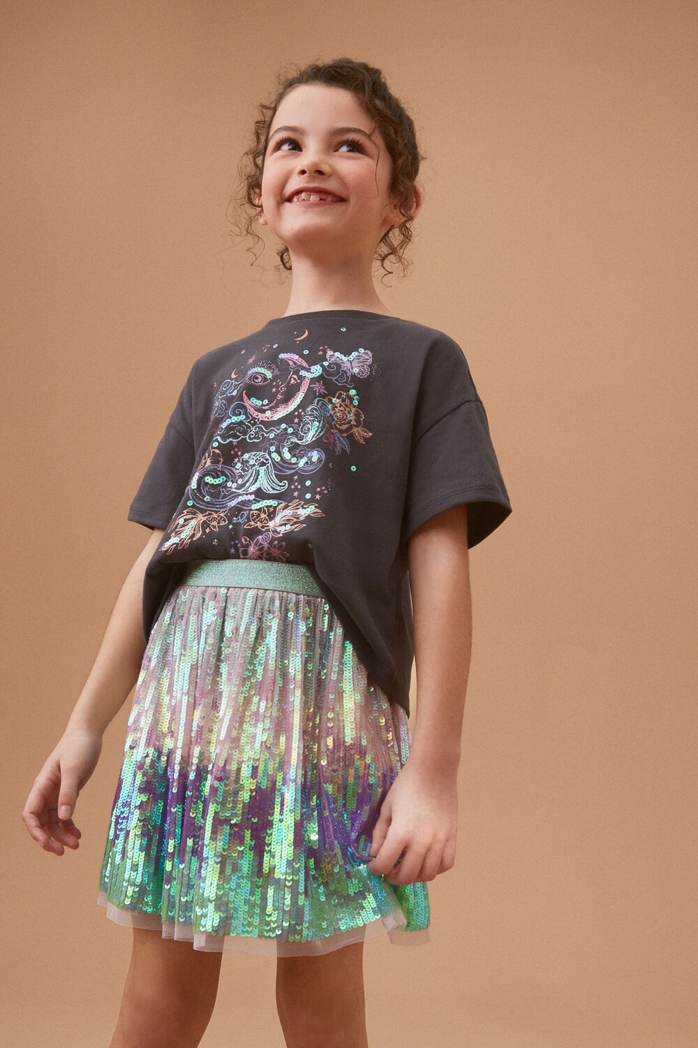 Юбка с пайетками (3-16 лет) Next, зеленый
Юбка с пайетками (3-16 лет) Next, зеленый