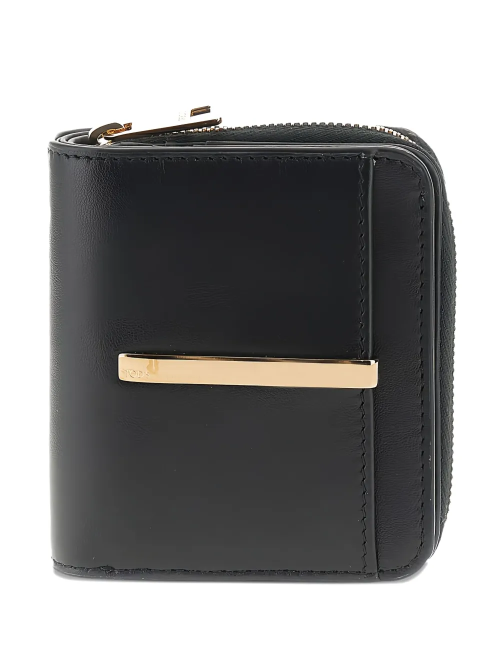 Кожаный кошелек на молнии TOD'S, черный
Кожаный кошелек на молнии TOD'S, черный